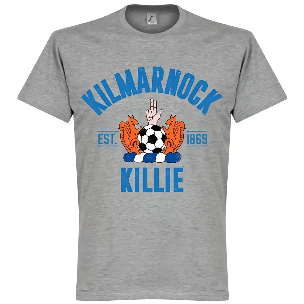 Kilmarnock Established T-Shirt - Grey_0