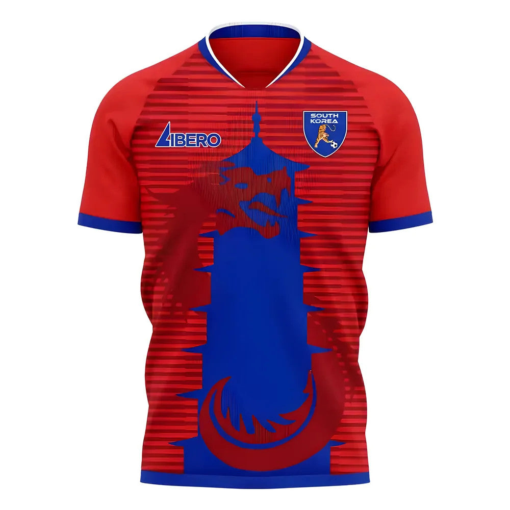 South Korea 2025-2026 Home Concept Football Kit (Libero) - Adult Long Sleeve_0