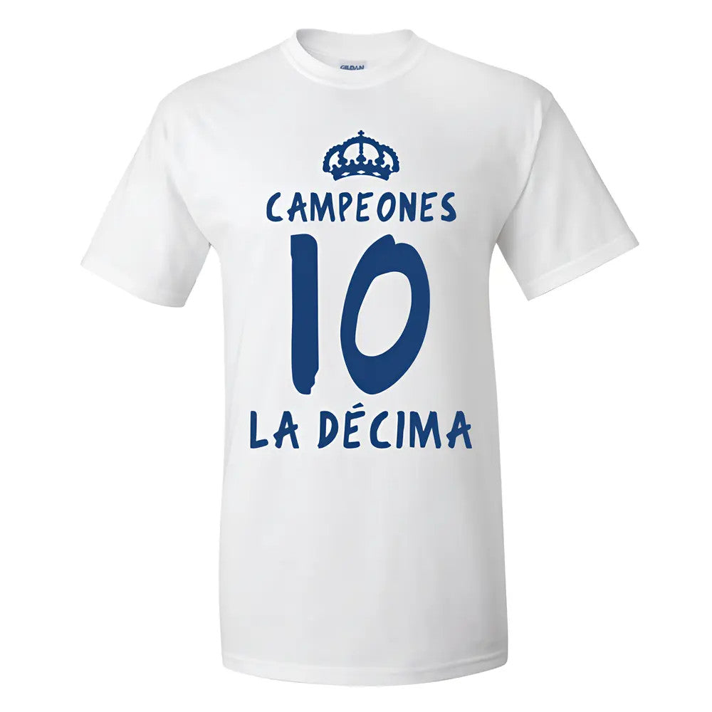 Real Madrid La Decima T-Shirt (White)_0