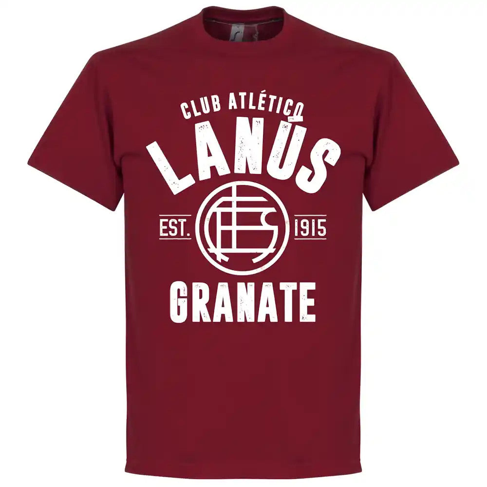 Lanus Established T-Shirt - Chilli Red_1