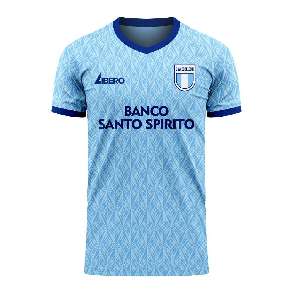 Lazio 1990s Home Retro Concept Kit (Libero) (VERON 23) - Adult Long Sleeve_2
