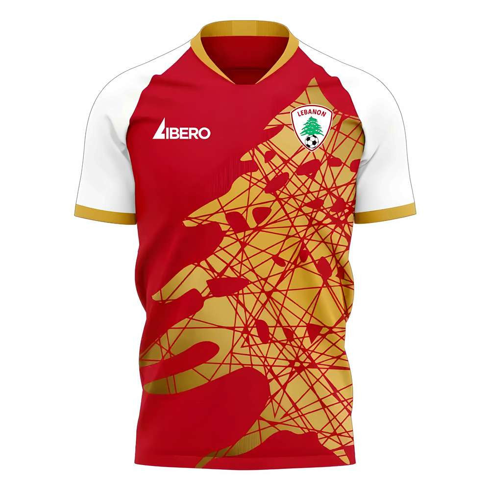 Lebanon 2025-2026 Home Concept Football Kit (Libero)_0