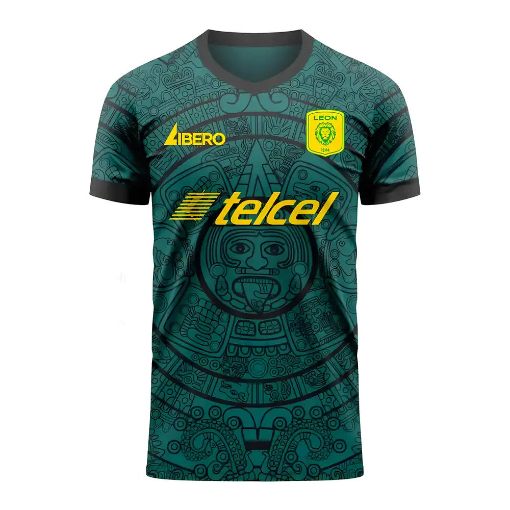 Club Leon 2025-2026 Home Concept Football Kit (Libero) - Little Boys_0
