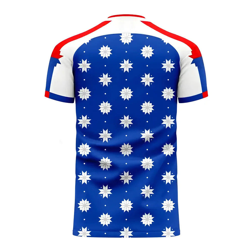 Malaysia 2025-2026 Home Concept Football Kit (Libero) - Little Boys_1