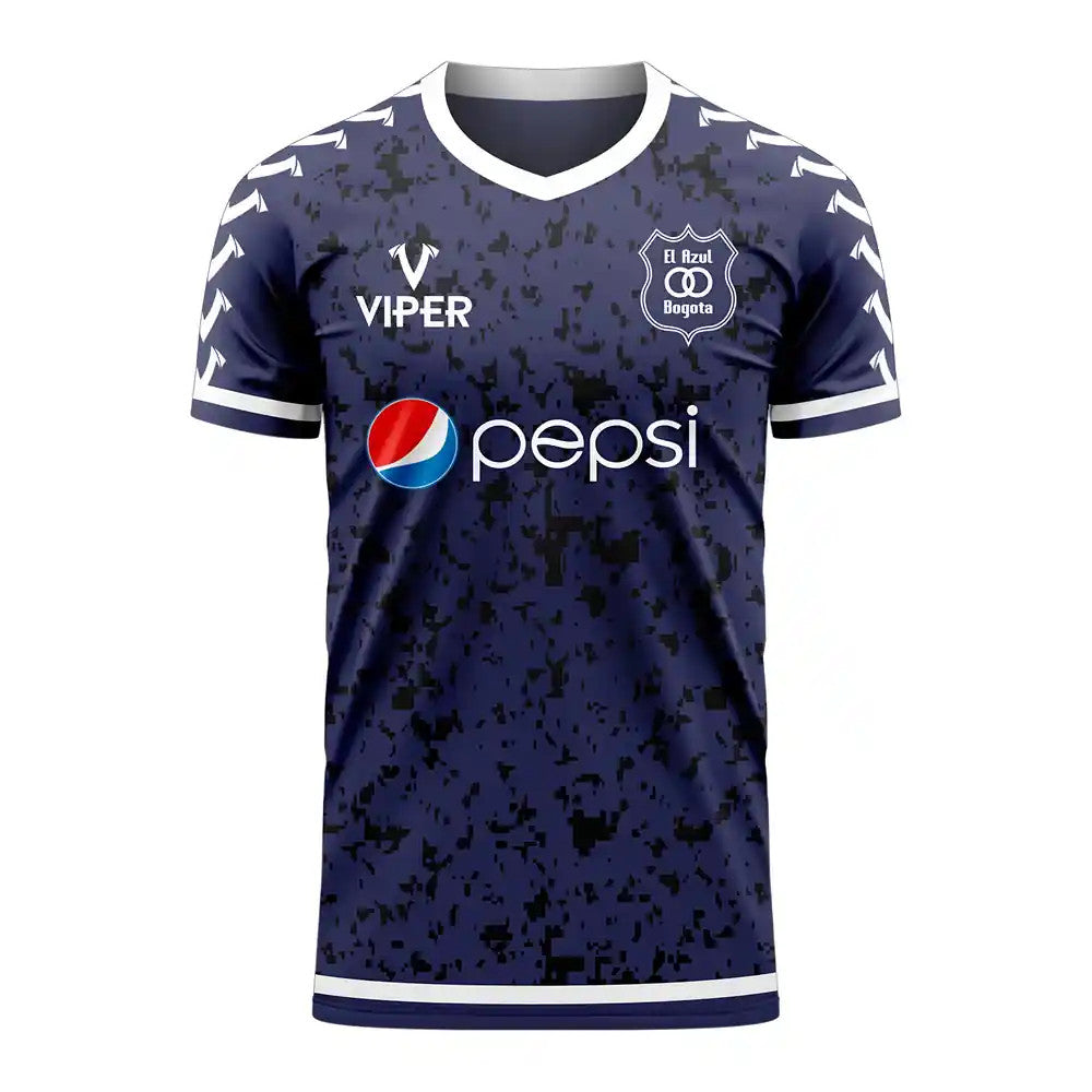 Millonarios 2025-2026 Home Concept Football Kit (Viper) - Kids_0