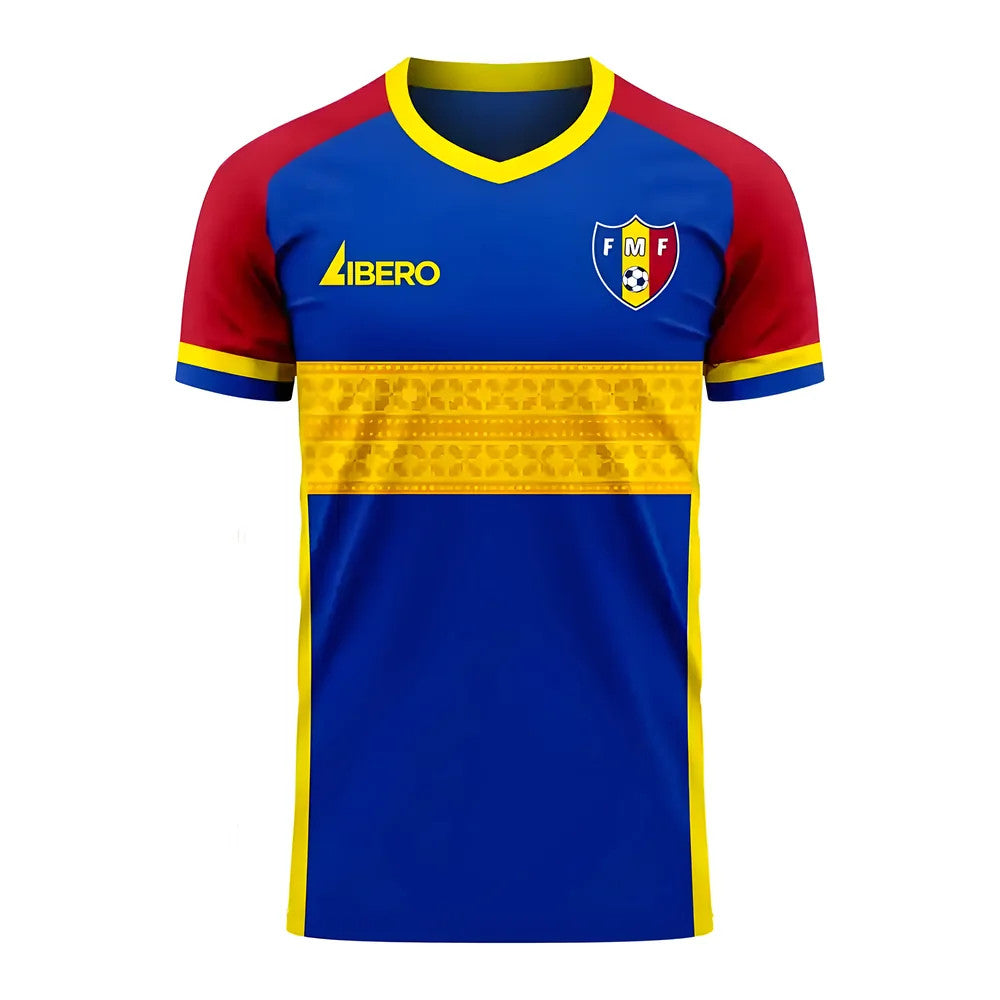 Moldova 2025-2026 Home Concept Football Kit (Libero)_0
