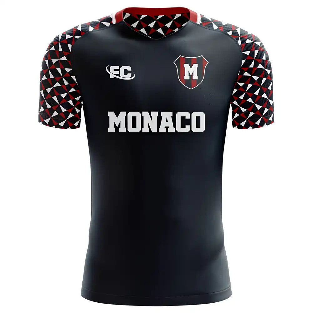 Monaco 2022-2023 Away Concept Football Kit_0