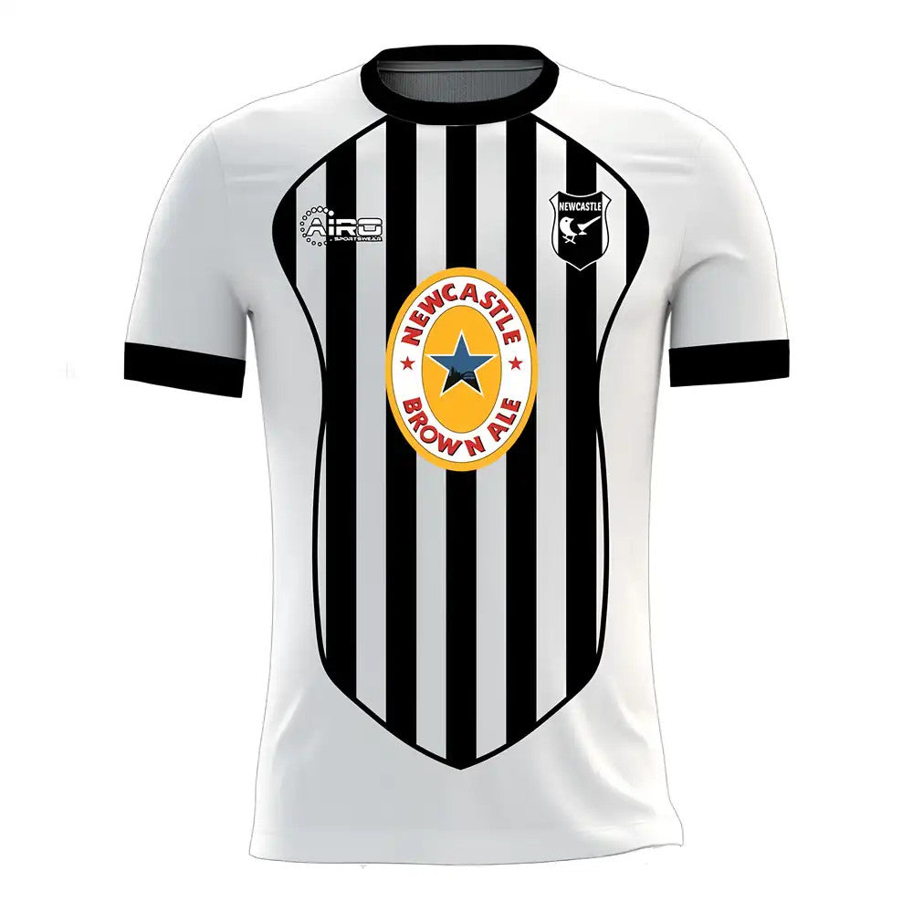  Newcastle 2025-2026 Home Concept Football Kit (Airo)_0