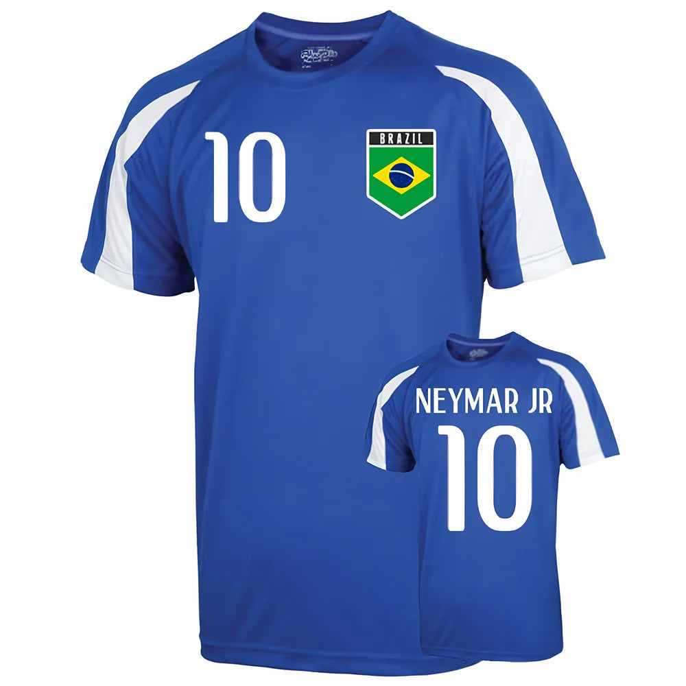 Brazil Sports Training Jersey (neymar Jr 10) - Kids_0