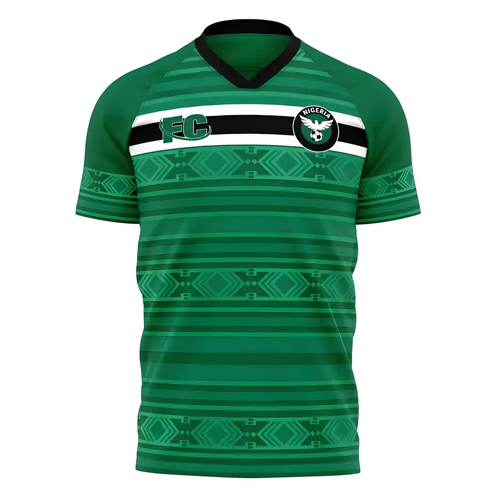 Nigeria 2020-2021 Home Concept Kit (Fans Culture) - Kids (Long Sleeve)_0