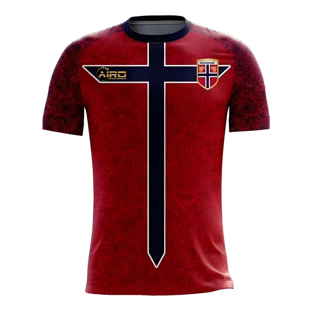 Norway 2024-2025 Home Concept Football Kit (Airo)_1