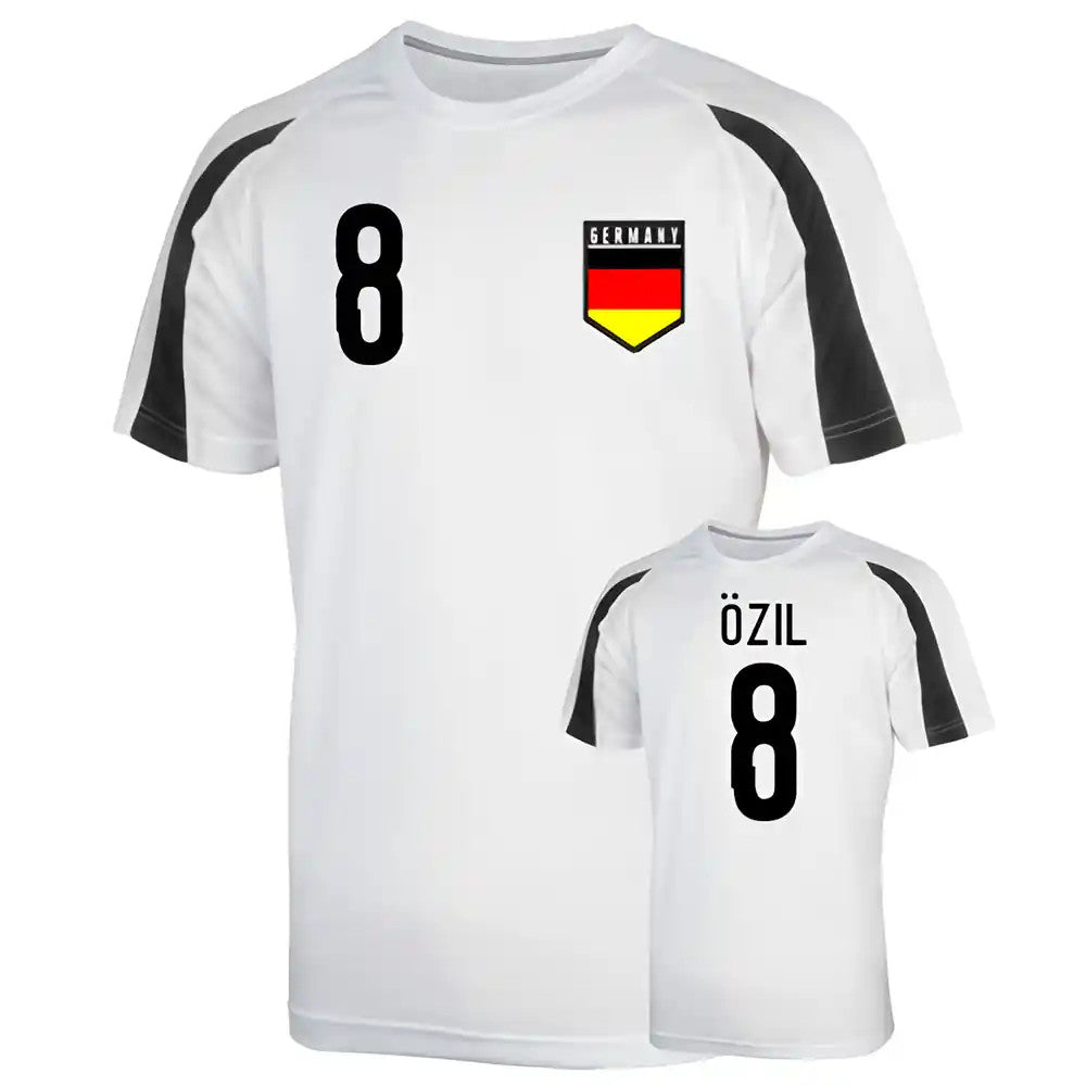 Germany Sports Training Jersey (ozil 8) - Kids_1