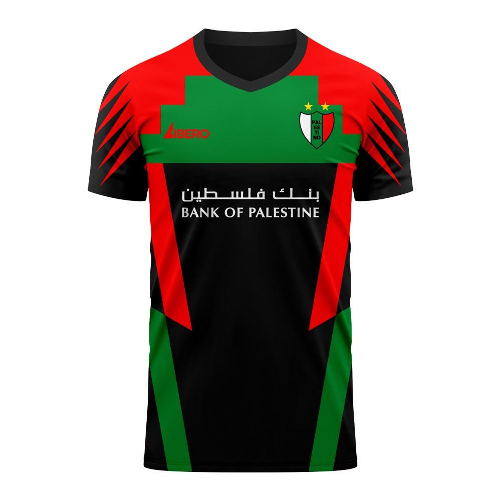 Palestino 2025-2026 Away Concept Football Kit (Libero) - Kids (Long Sleeve)_0