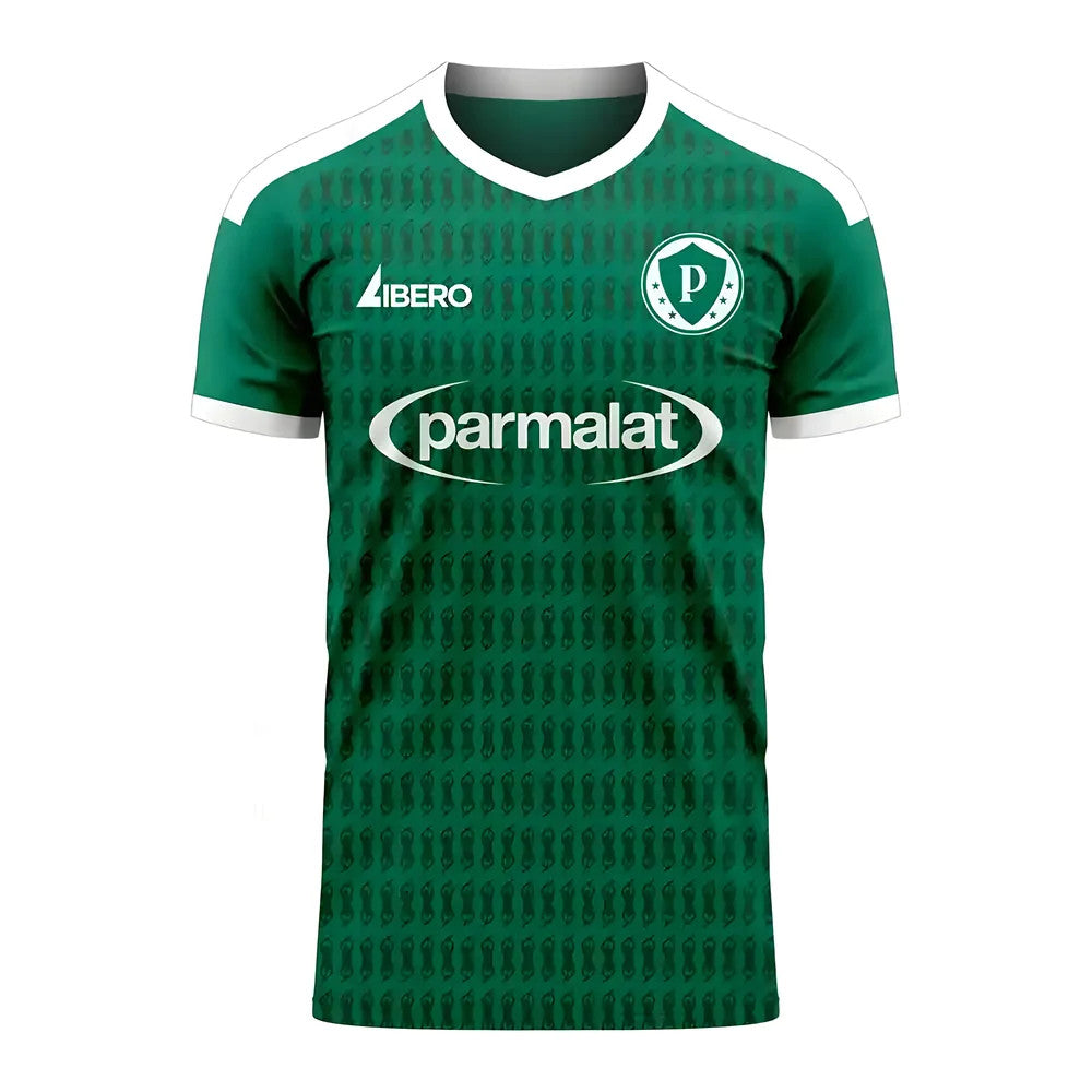 Palmeiras 2025-2026 Home Concept Football Kit (Libero) - Kids (Long Sleeve)_0