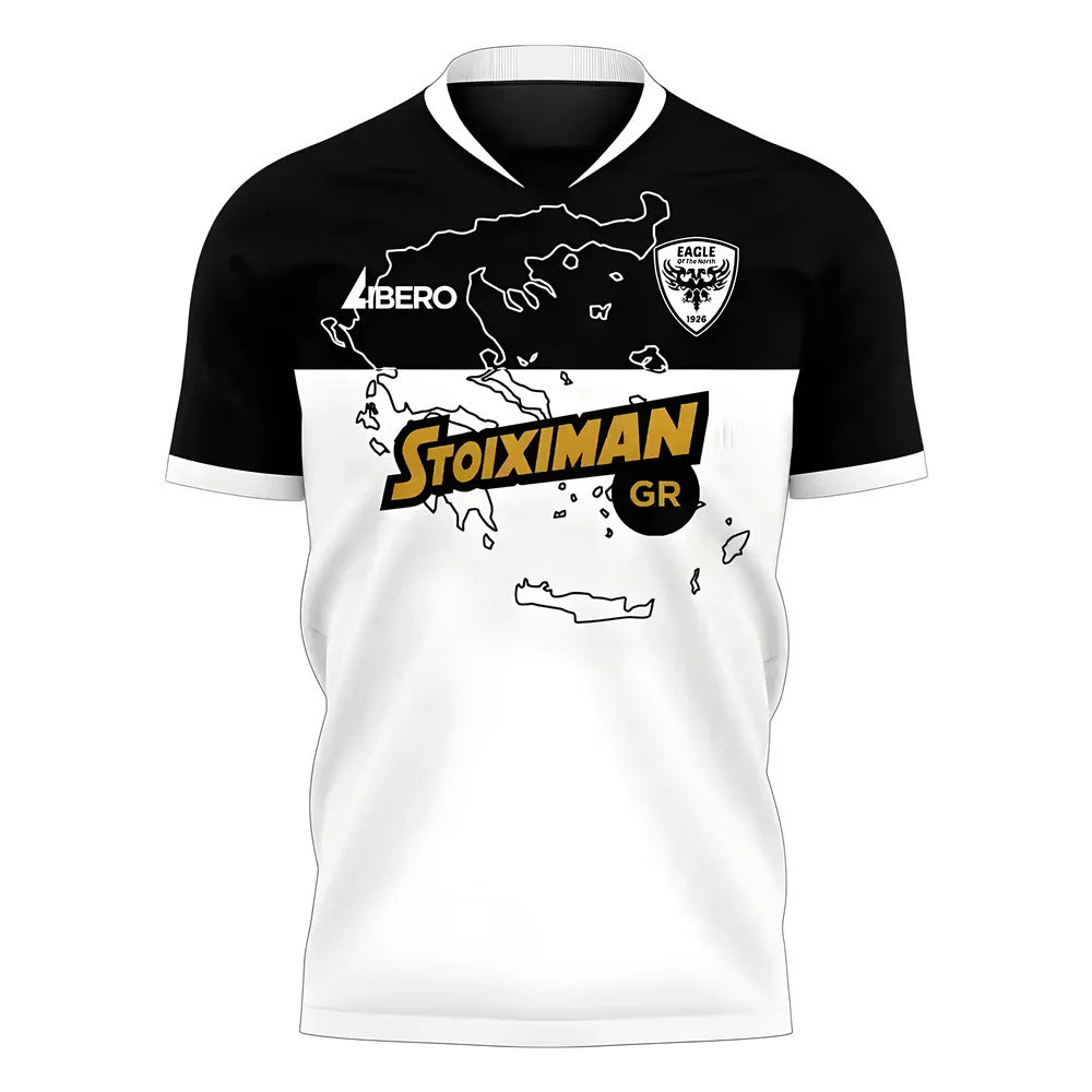 PAOK Salonika 2025-2026 Home Concept Football Kit (Libero) - Kids_0