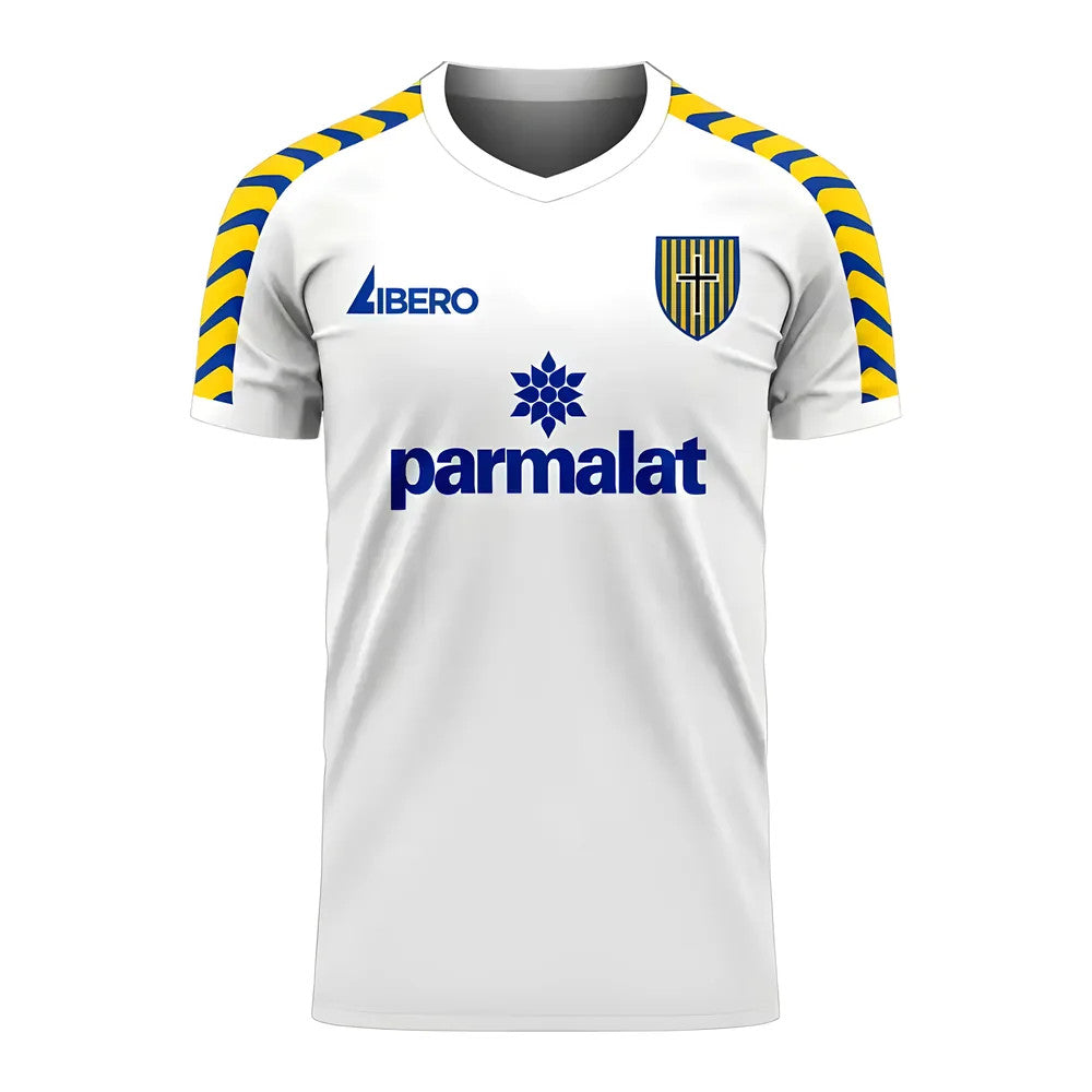 Parma 2025-2026 Home Concept Football Kit (Libero) - Kids (Long Sleeve)_0