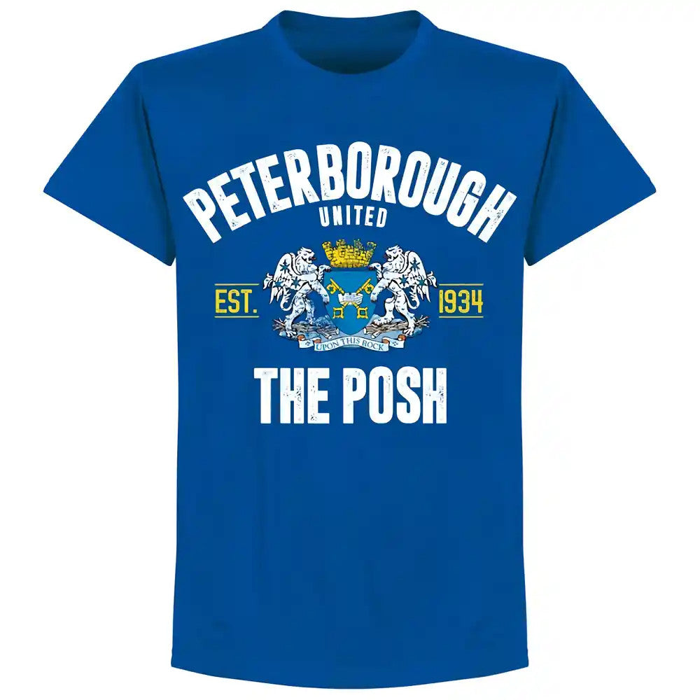 Peterborough Established T-shirt - Royal_1