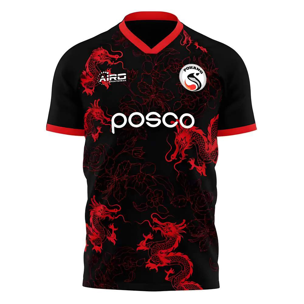 Pohang Steelers 2025-2026 Home Concept Football Kit (Airo) - Kids_0