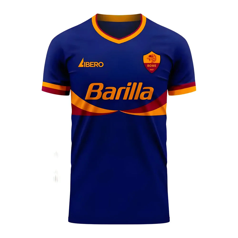 Roma 2025-2026 Third Concept Football Kit (Libero) - Kids (Long Sleeve)_0