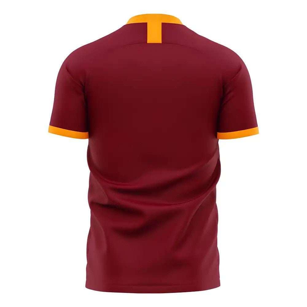 Roma 2025-2026 Home Concept Football Kit (Libero) - No Sponsor - Baby_1