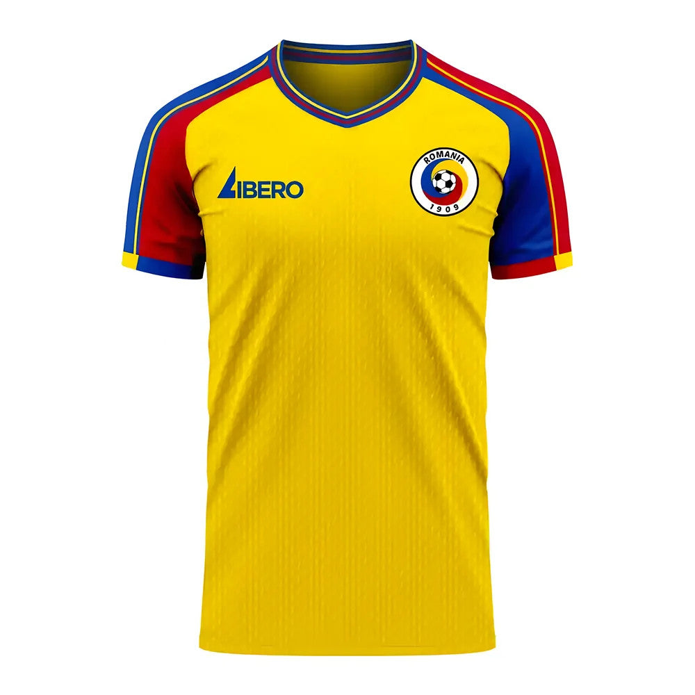 Romania 2025-2026 Home Concept Football Kit (Libero)_0