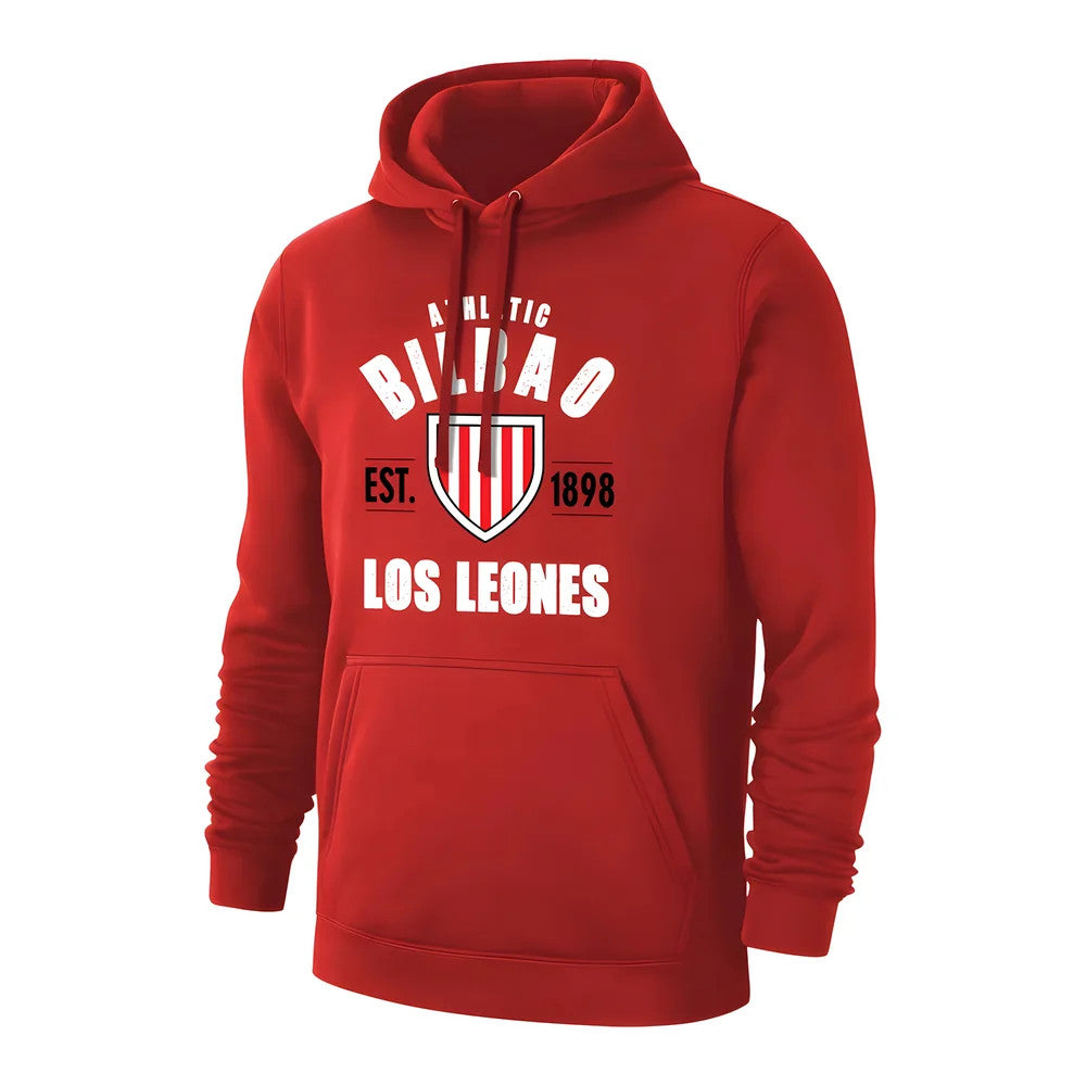 Athletic Bilbao \'Est.1898\' footer with hood - Red_1