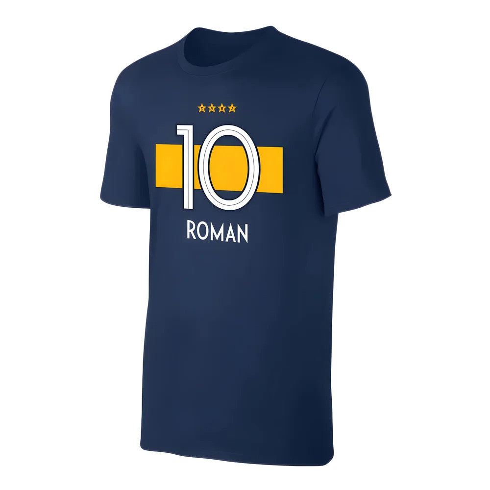 Boca Juniors \'Shirt 19\' t-shirt ROMAN - Dark blue_0