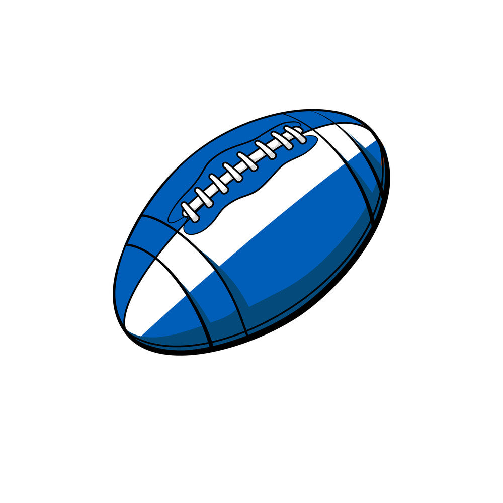 Scotland Rugby Ball T-Shirt (Navy) - Ladies_1