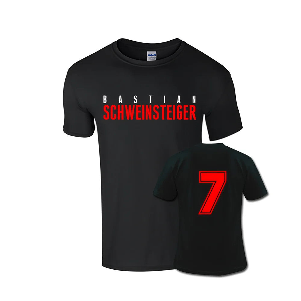 Bastian Schweinsteiger Front Name T-shirt (black)_1