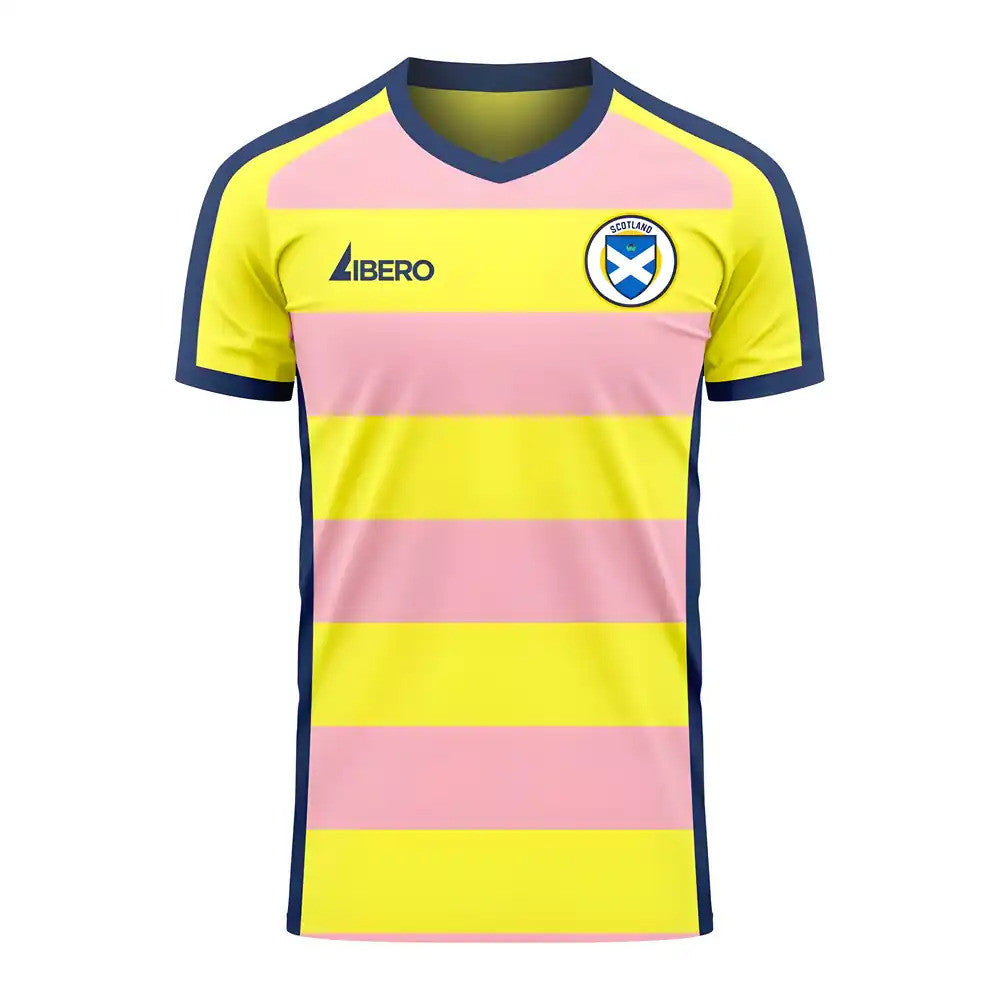 Scotland 2025-2026 Away Concept Football Kit (Libero) - Kids (Long Sleeve)_0