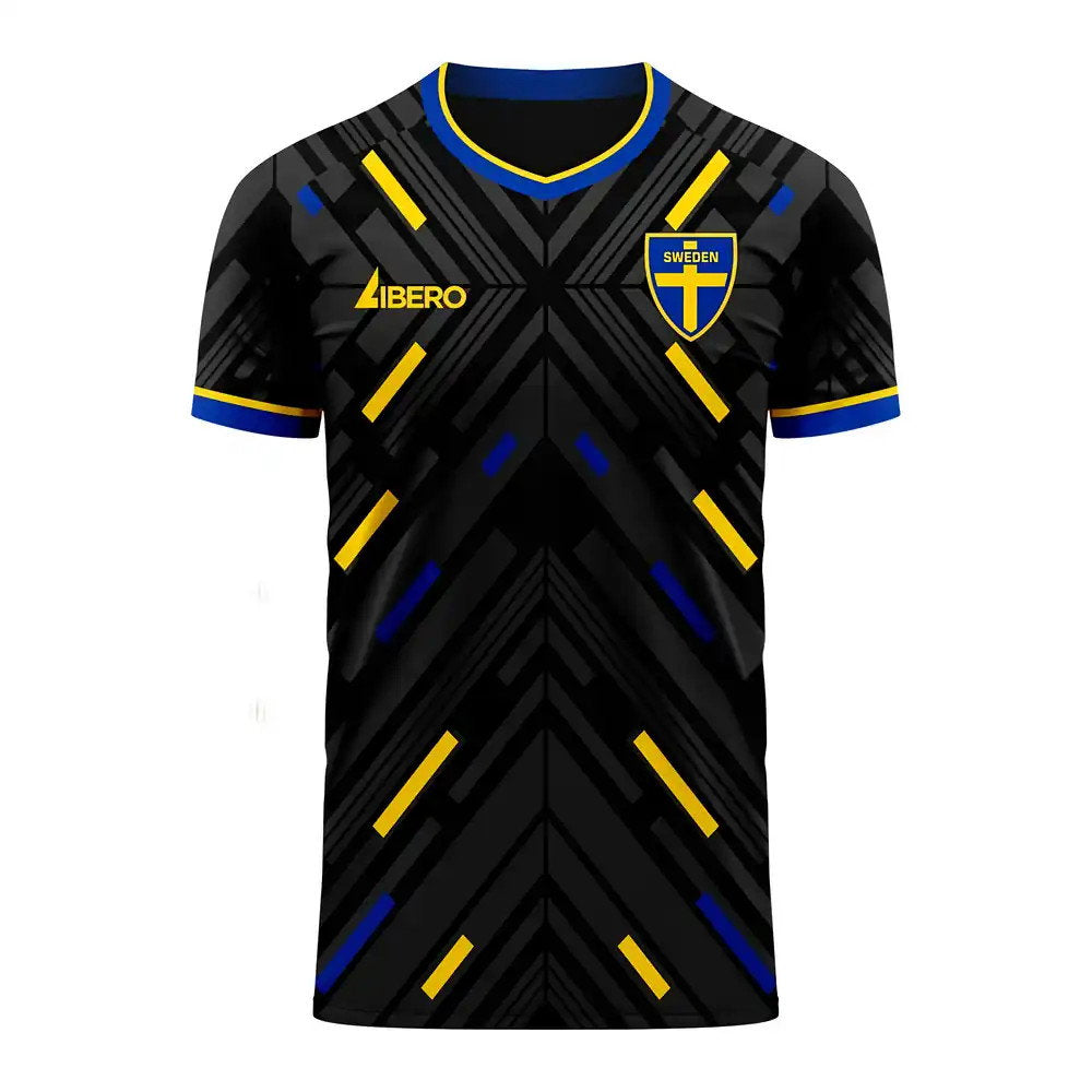 Sweden 2025-2026 Away Concept Football Kit (Libero) (FORSBERG 10)_3