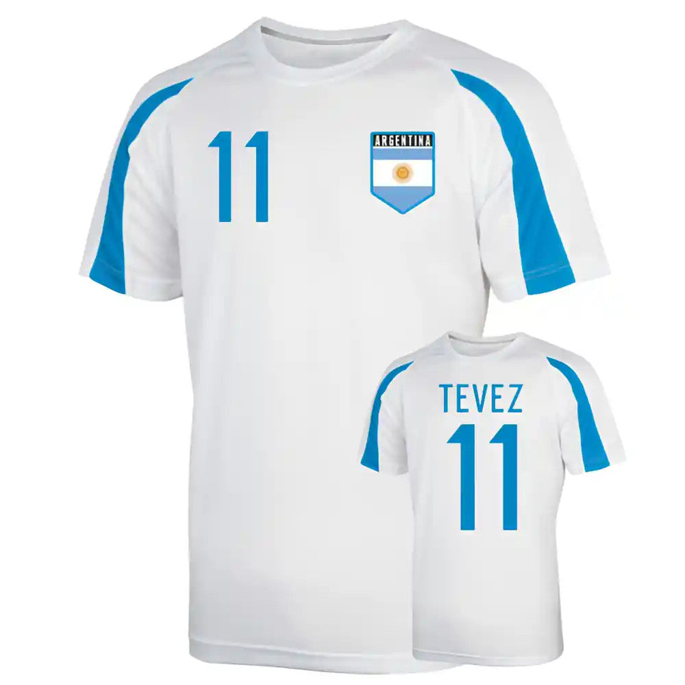 Argentina Sports Training Jersey (tevez 11) - Kids_1