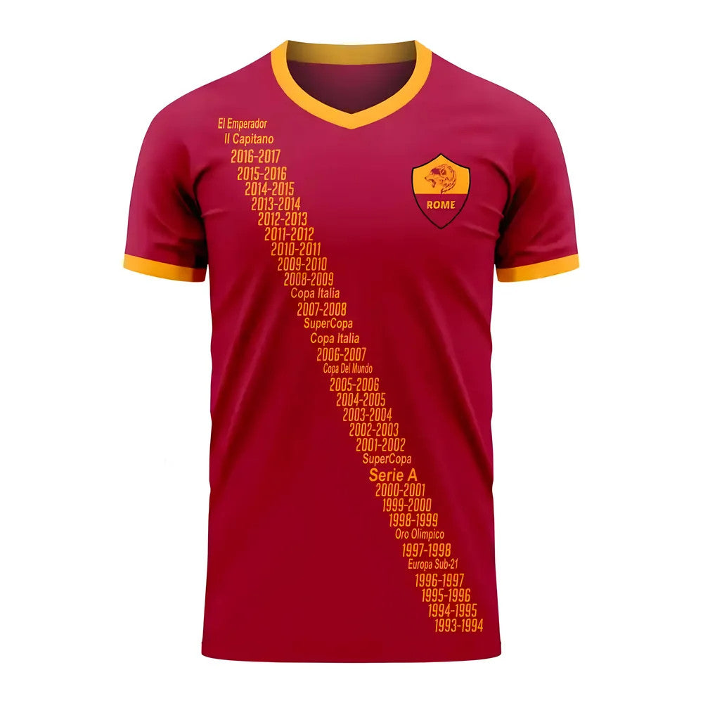 Roma Francesco Totti Tribute Home Shirt - Kids_0