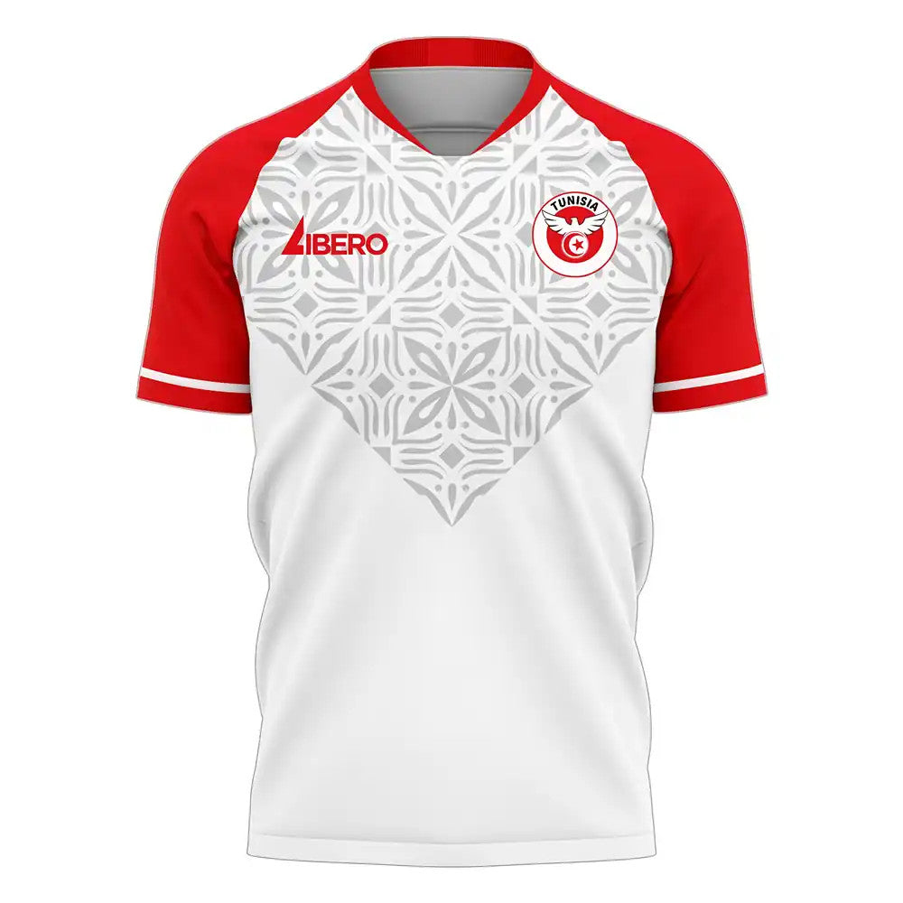 Tunisia 2025-2026 Home Concept Football Kit (Libero) - Little Boys_0