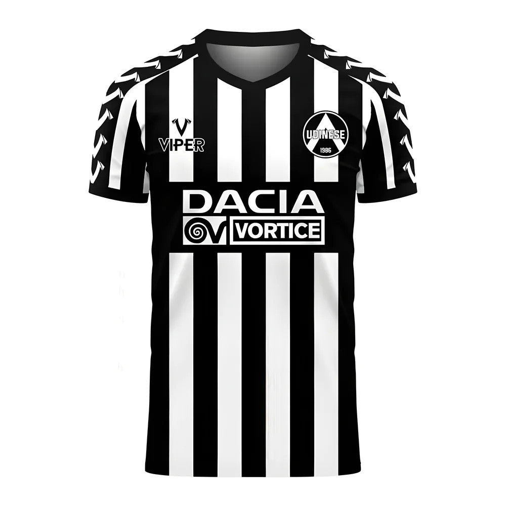 Udinese 2025-2026 Home Concept Football Kit (Viper) - Womens_0