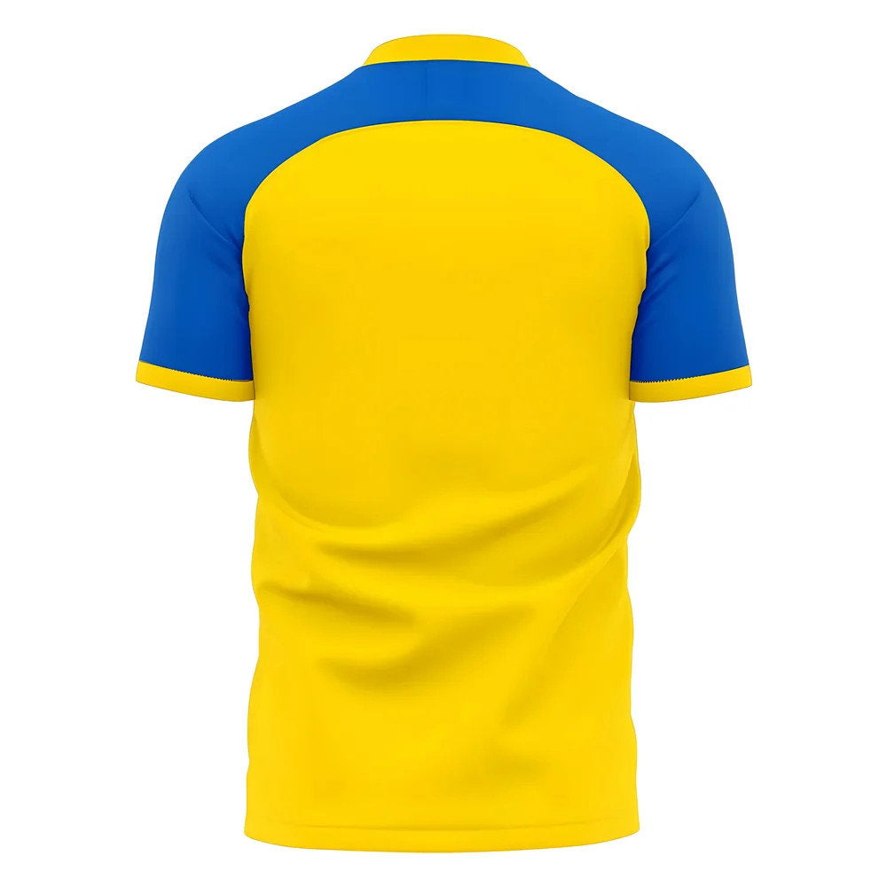 Ukraine Stop War Concept Football Kit (Libero) - Yellow (STOP WAR 22)_4