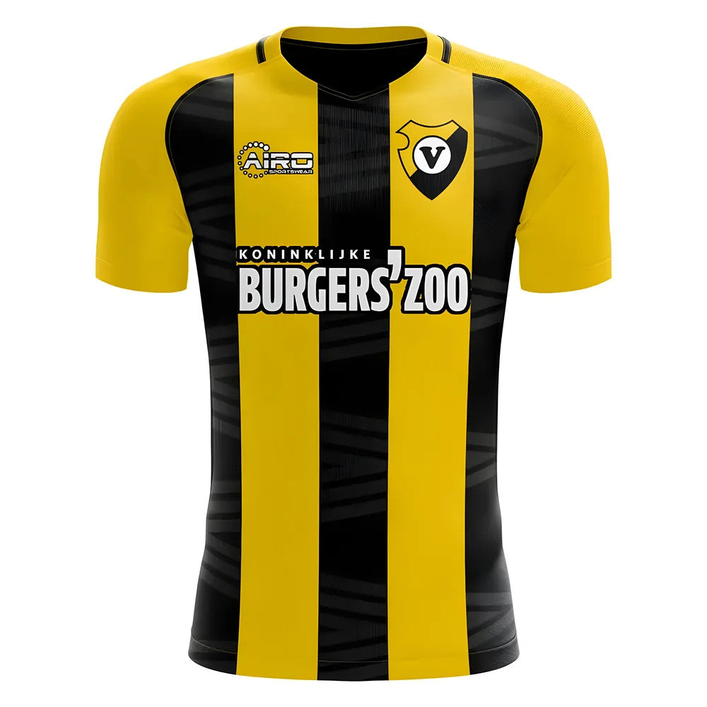 Vitesse Arnhem 2025-2026 Home Concept Football Kit (Libero) - Kids (Long Sleeve)_0