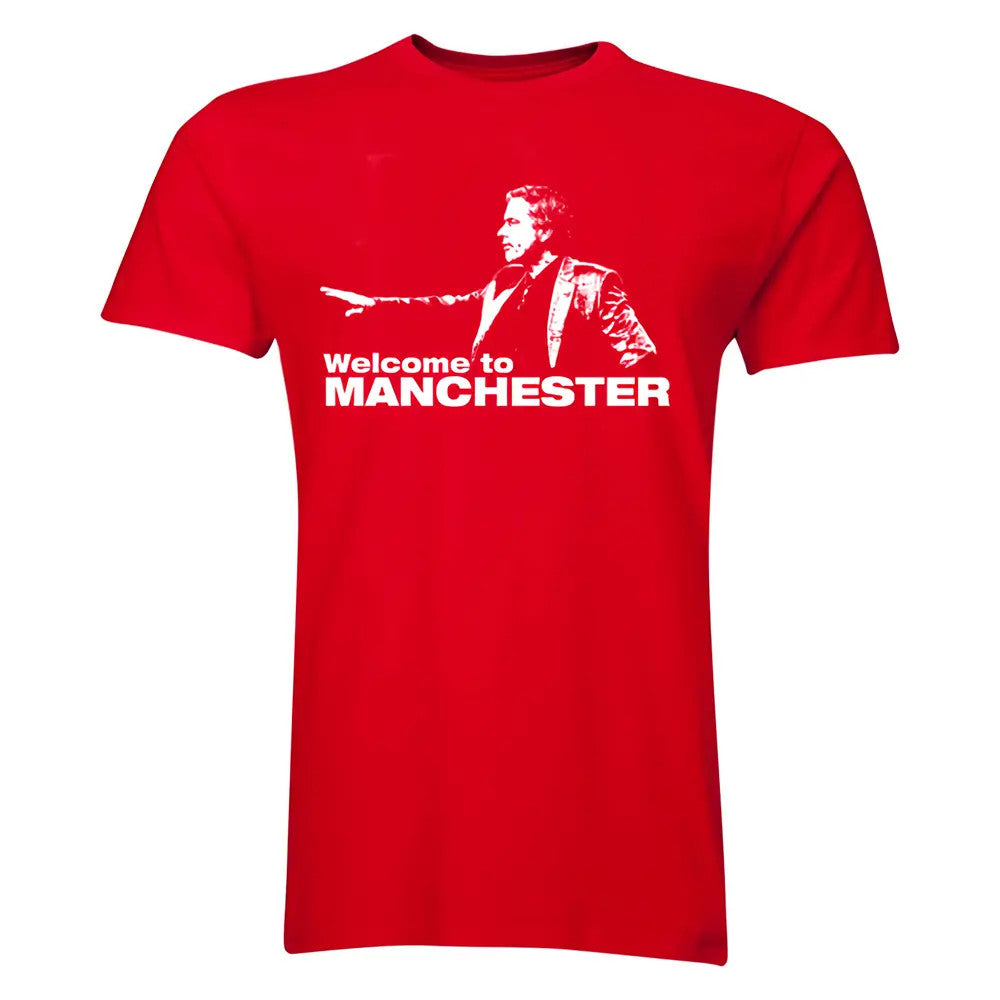 Jose Mourinho Welcome To Manchester T-Shirt (Red)_0