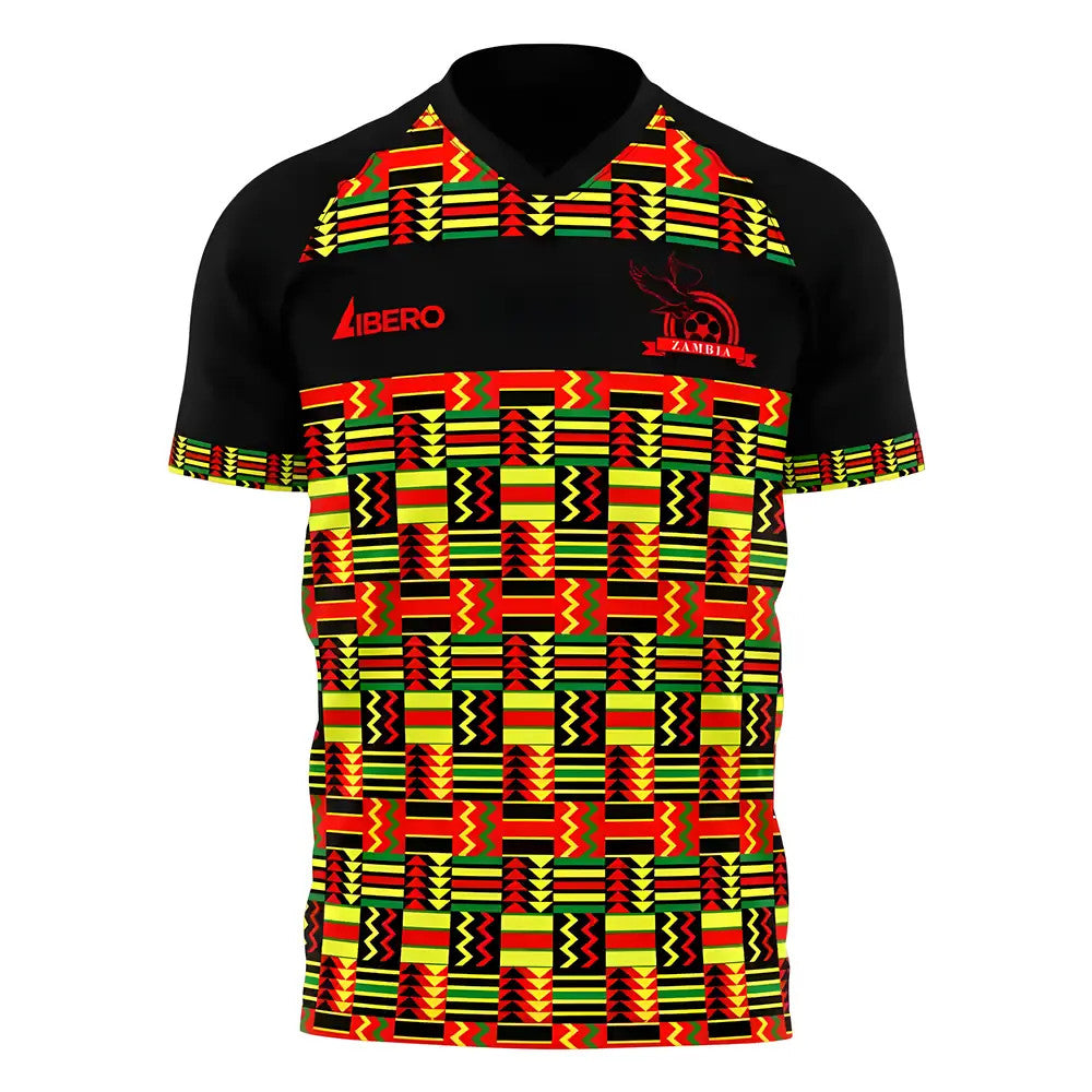  Zambia 2025-2026 Home Concept Football Kit (Libero) - Little Boys_0