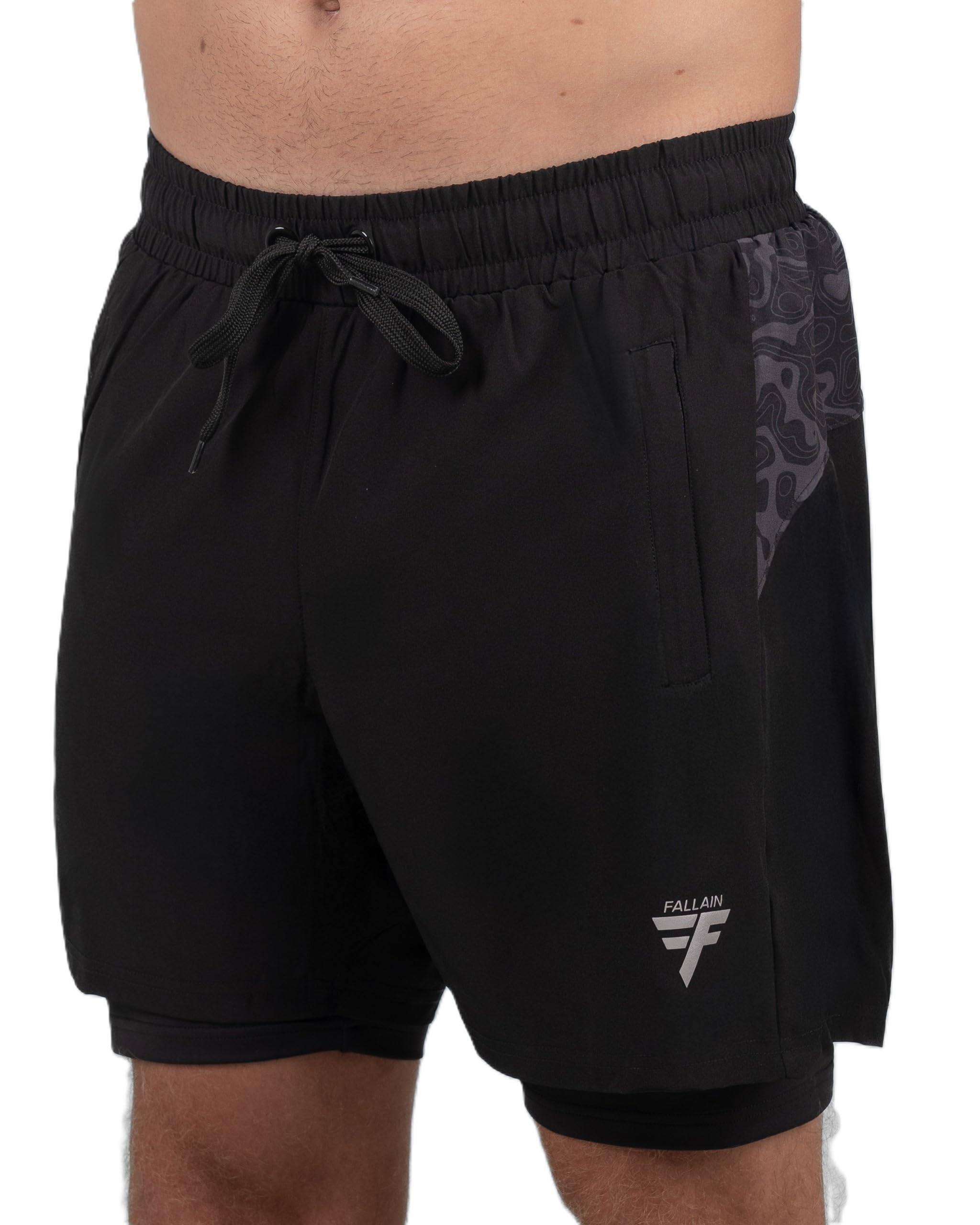 Fallain Fitness DÀ-THÒNA Two Layer Shorts