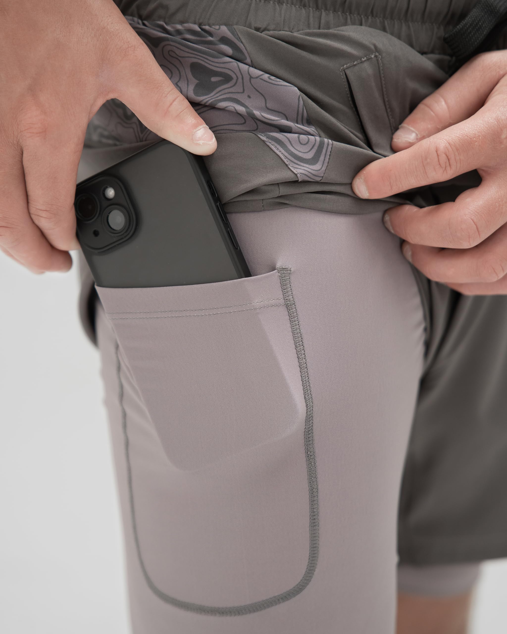 Fallain Fitness Da-Thona Two Layer Shorts