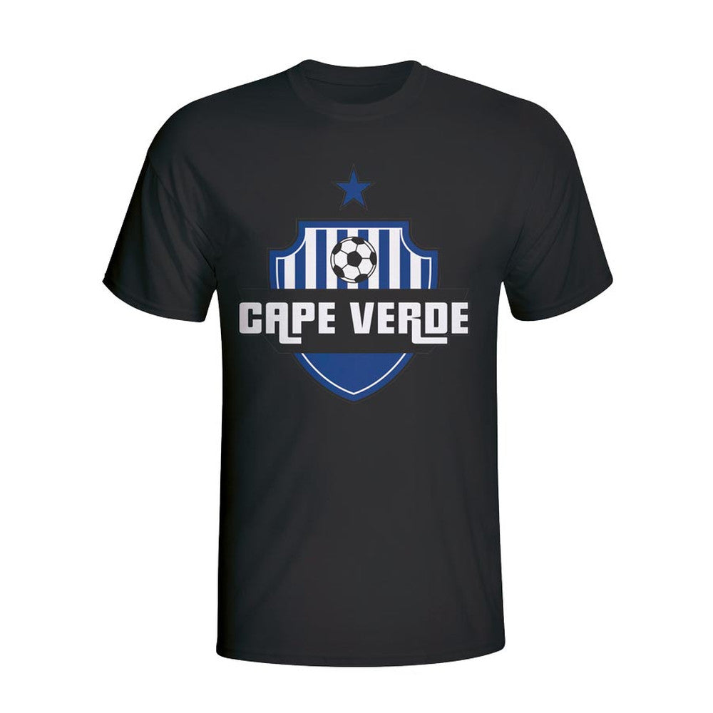 Cape Verde Country Logo T-shirt (black)_1