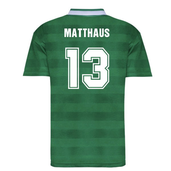 1984 West Germany Away Retro Shirt (Matthaus 13)_0