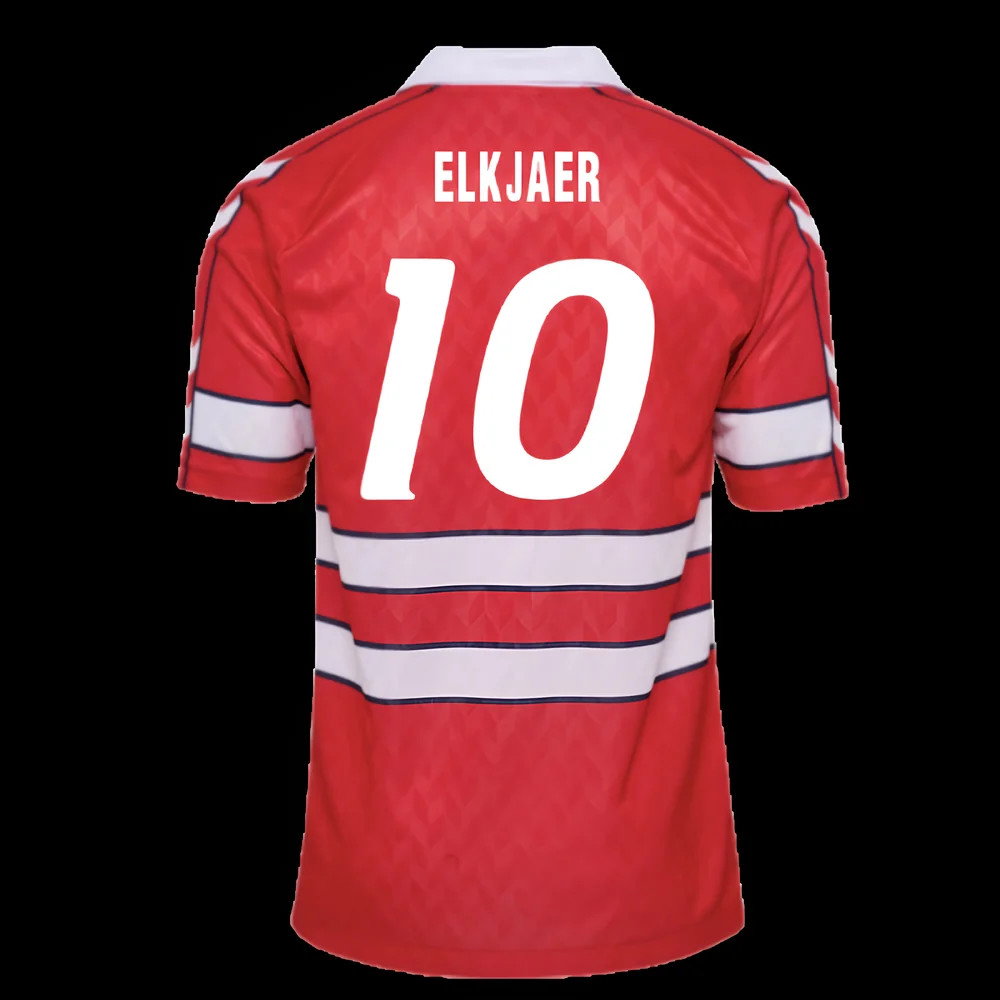 1988 Denmark Home Retro Shirt (Elkjaer 10)_2