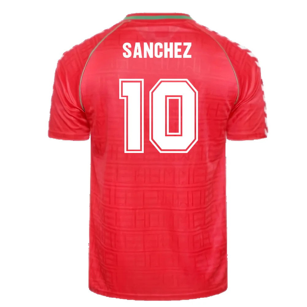 1988 Wimbledon Hummel Retro Away Shirt (Sanchez 10)_2