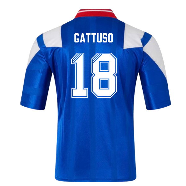 1992-1994 Rangers Retro Home Shirt (GATTUSO 18)_0