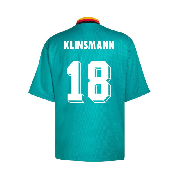 1994 Germany Away adidas Originals Reissue Shirt (KLINSMANN 18)_0