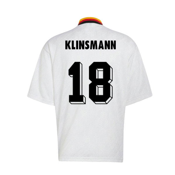 1994 Germany Home adidas Originals Reissue Shirt (KLINSMANN 18)_0