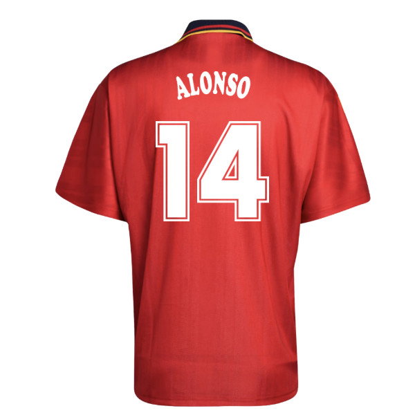 1994 Spain adidas Originals Reissue Home Shirt (ALONSO 14)_0