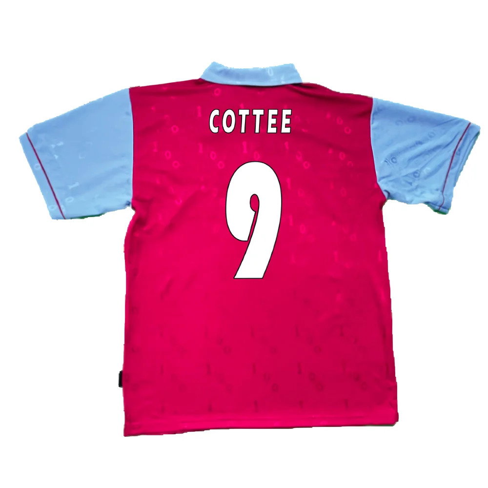 1995-1996 West Ham Centenary Pony Home Shirt (Cottee 9)_2